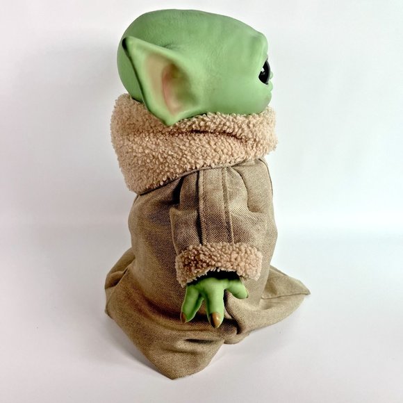 Baby Yoda #1 Grogu The Child Star Wars Mandalorian Doll Beanbag Bottom 11" Plush - Picture 5 of 16